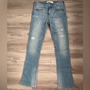 Abercrombie & Fitch Light Blue Boot Cut Jeans